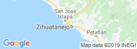 Ixtapa Zihuatanejo map
